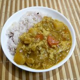 冷凍豆腐カレー